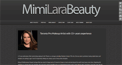 Desktop Screenshot of mimilarabeauty.com